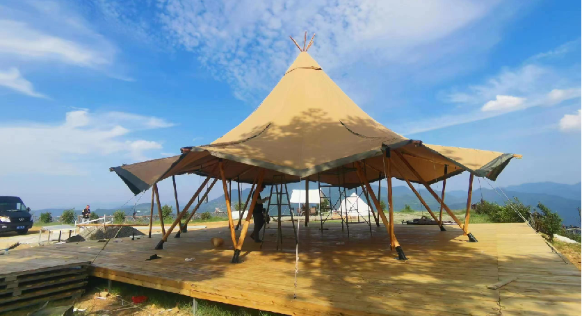 印第安金字塔天幕